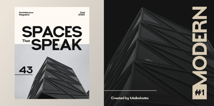 Nofran Font Poster 8