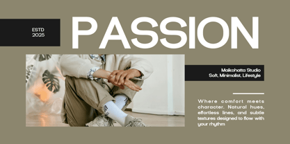 Pasbile Font Poster 5