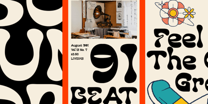 Savor Whibly Font Poster 4