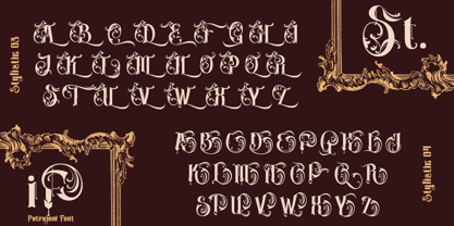 Patrajani Font Poster 11