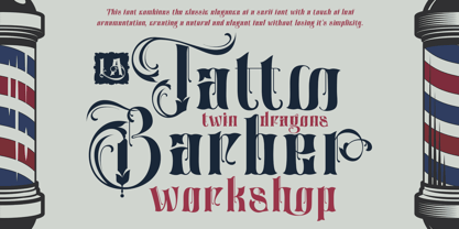 Patrajani Font Poster 14