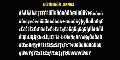 AT Geletak Font Poster 10