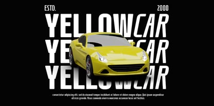 AT Geletak Font Poster 2