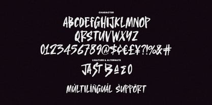 MC Jaber Maester Font Poster 6