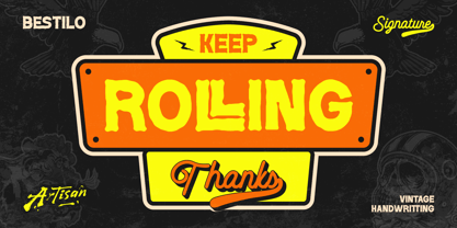 Bestilo Font Poster 12