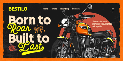 Bestilo Font Poster 3