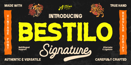 Bestilo Font Poster 1