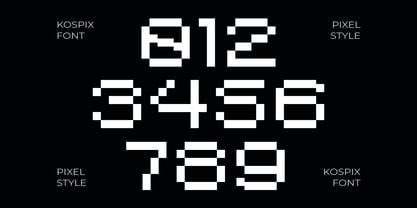 Kospix Font Poster 5