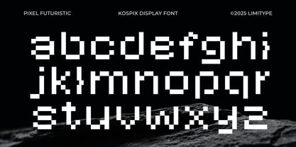 Kospix Font Poster 4