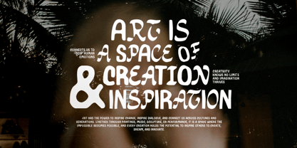 Bored Trying Font Poster 8