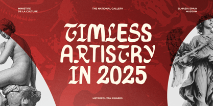 Bored Trying Font Poster 4