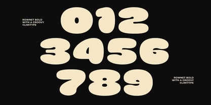 Rownet Font Poster 14