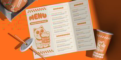 Rownet Font Poster 6