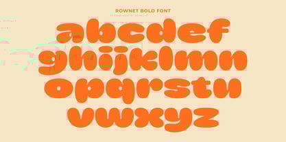 Rownet Font Poster 9