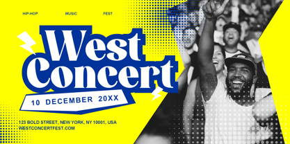 Caltine Guadi Font Poster 7