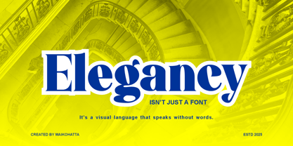 Caltine Guadi Font Poster 2