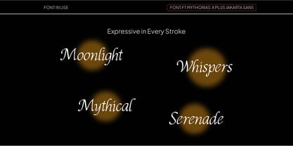 Mythorias Font Poster 5