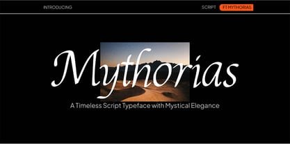 Mythorias Font Poster 1