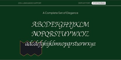 Mythorias Font Poster 6