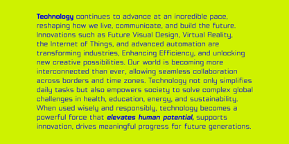 Synixon Font Poster 4