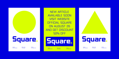 Synixon Font Poster 3