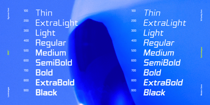 Synixon Font Poster 8