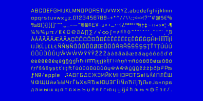 Synixon Font Poster 10