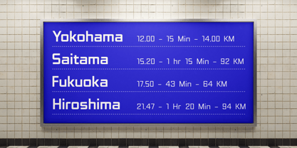 Synixon Font Poster 9