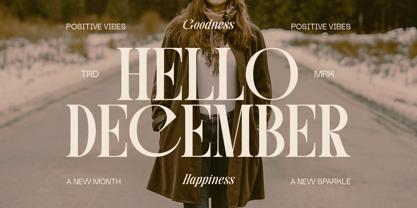 Folden Font Poster 10