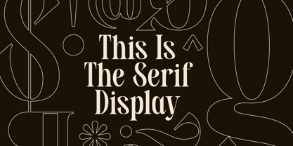 Folden Font Poster 2