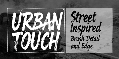 Elanova Brush Font Poster 5