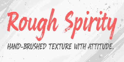 Elanova Brush Font Poster 2