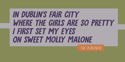 Drinking Song Font Poster 4