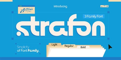 Strafon Font Poster 1