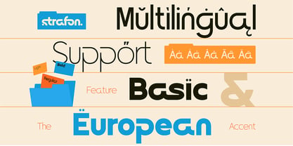 Strafon Font Poster 8