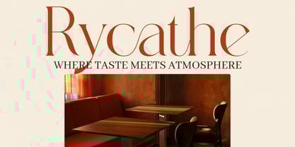 Debthen Font Poster 6