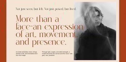 Debthen Font Poster 7