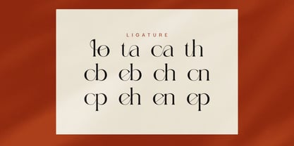 Debthen Font Poster 2
