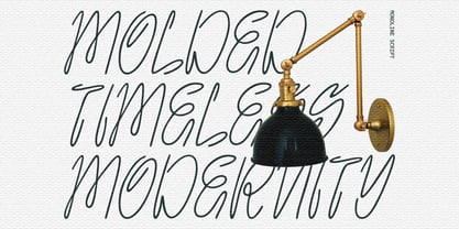 ATP Mono Lanes Font Poster 2