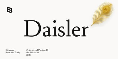 Daisler Font Poster 1