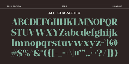 Baflen Font Poster 3