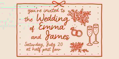 Recipe Script Font Poster 6