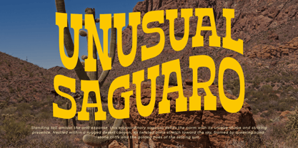 Rustem Font Poster 3