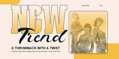 Yibuk Recity Font Poster 6