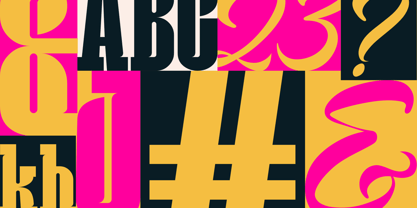 Yibuk Recity Font Poster 9