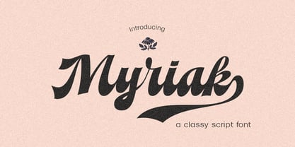 Myrak Font Poster 1
