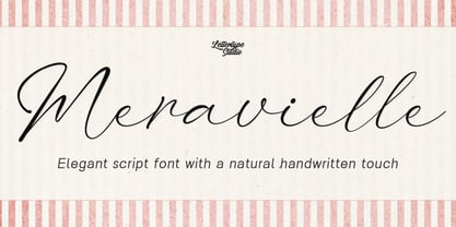 Meravielle Font Poster 1