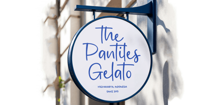 Authentic Glorian Font Poster 4