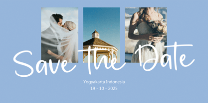 Authentic Glorian Font Poster 3