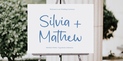 Authentic Glorian Font Poster 2